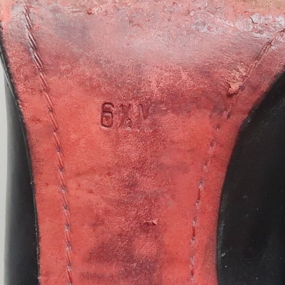 Donald J Pliner Black Leather Studded Western Ankle Boots Women’s - Picture 8 of 16